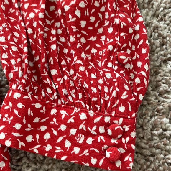 Madewell Kinston side-button wrap top size xxs - Picture 7 of 12